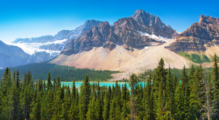 Fototapeta na wymiar Canadian Wilderness w Parku Narodowym Banff