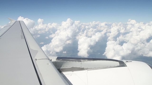Vue d'un avion