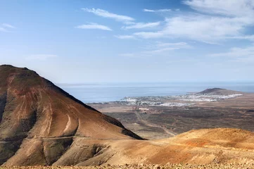 Keuken spatwand met foto Lanzarote Island landscape © Kevin Eaves