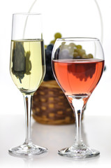 wine glasses