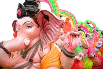 Ganesha statues ready for Ganesh festival