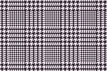 Houndstooth or pied-de-poule classic vector pattern