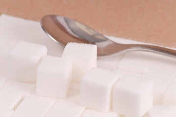 Cubes of Granulated Sugar