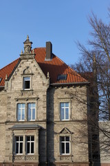 Fototapeta na wymiar Fassaden von Göttingen