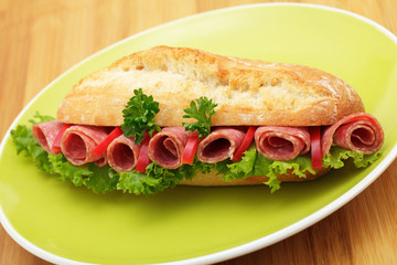Salami Baguette