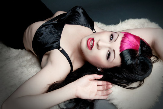 Bullet Bra Pin Up