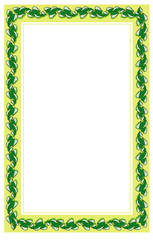 Frame with leafs