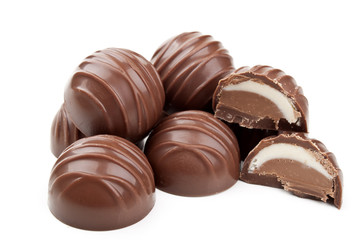 Obraz na płótnie Canvas delicious chocolates