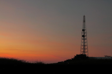 Fototapeta premium Telecommunication tower