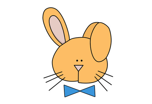 Osterhase / isoliert