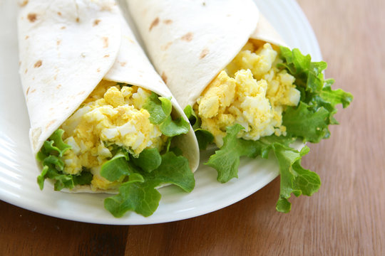 Egg Salad Wrap