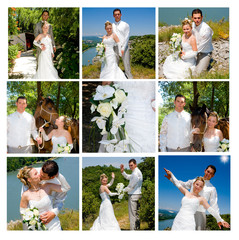 collage mariage