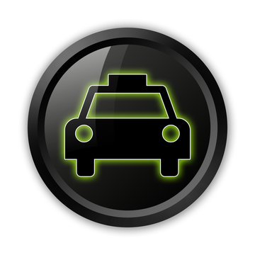 recommend clip art: Black Icon (Green Outlines) "Taxi Cab"