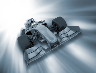Naklejka premium Samochód Formuły 1
