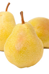 pear isolated on white