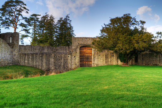 HDR of Adare Castle interiors - Ireland