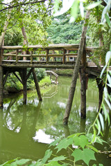 old bridge over the canal