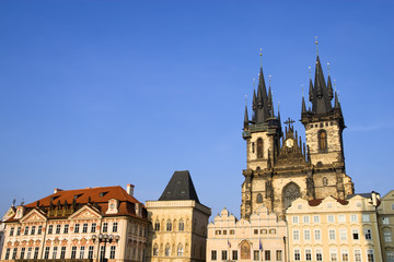 Fototapeta na wymiar Prague Old Town Architecture
