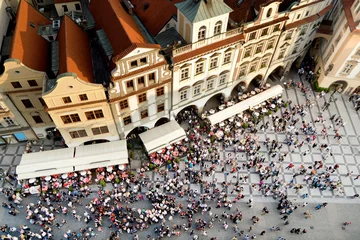 Gordijnen Prague Old Town Square © Artur Bogacki