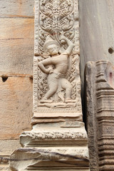 Ancient architecture at Prasat Phimai stone sanctuary, Korat