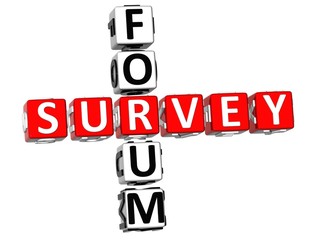Survey Forum Crossword