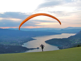 Gleitschirm Annecy