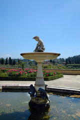 The Boboli Gardens are a famous park in Florence, Italy