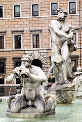 Fountain on the place Navona
