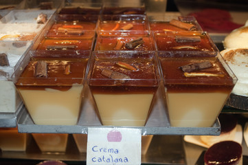 Crema Catalana at the market