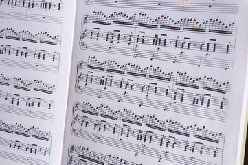 Naklejka premium Music Manuscript