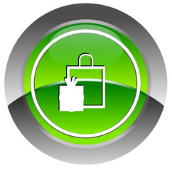 Obraz premium Gift glossy icon