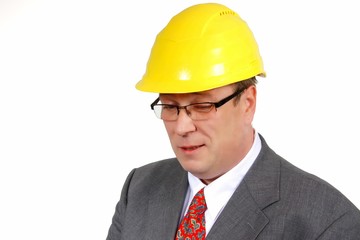 mann mit helm #1