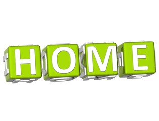 Home Cube text