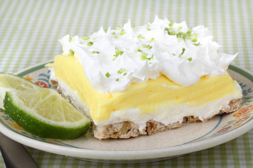 Lemon Lime Pudding Dessert