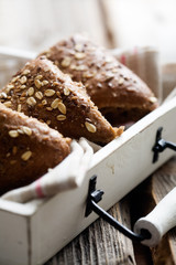 Fresh homemade bread