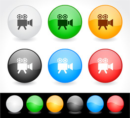 Buttons for web. Vector.