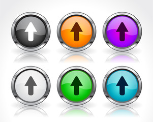 Buttons for web. Vector.