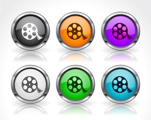 Buttons for web. Vector.