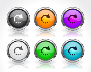 Buttons for web. Vector.