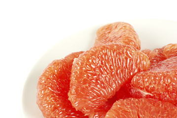 halves grapefruit