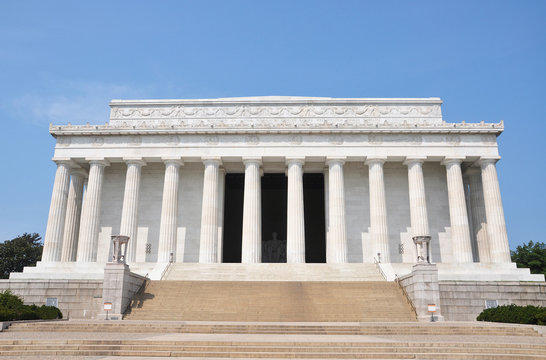 Lincoln Memorial in Washington DC, USA