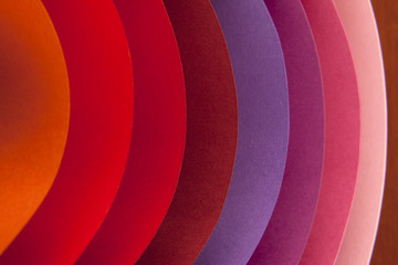 Colorful paper card stock