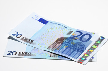 Banknoten 20 EUR