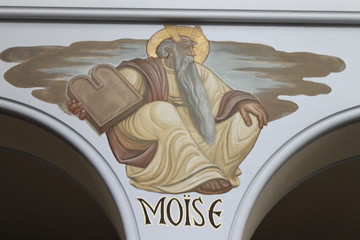 Moise, Eglise Sainte-Geneviève à Paris