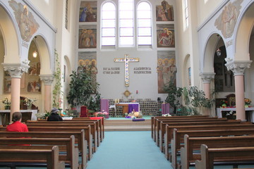 Nef de l'église Sainte-Geneviève à Paris