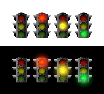 Traffic light. Variants
