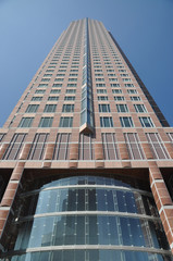Naklejka premium Messeturm in Frankfurt
