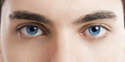 Blue eyes - Powered by Adobe
