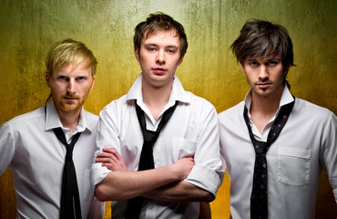Three handsome guys
