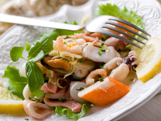 seafood salad-insalata di mare